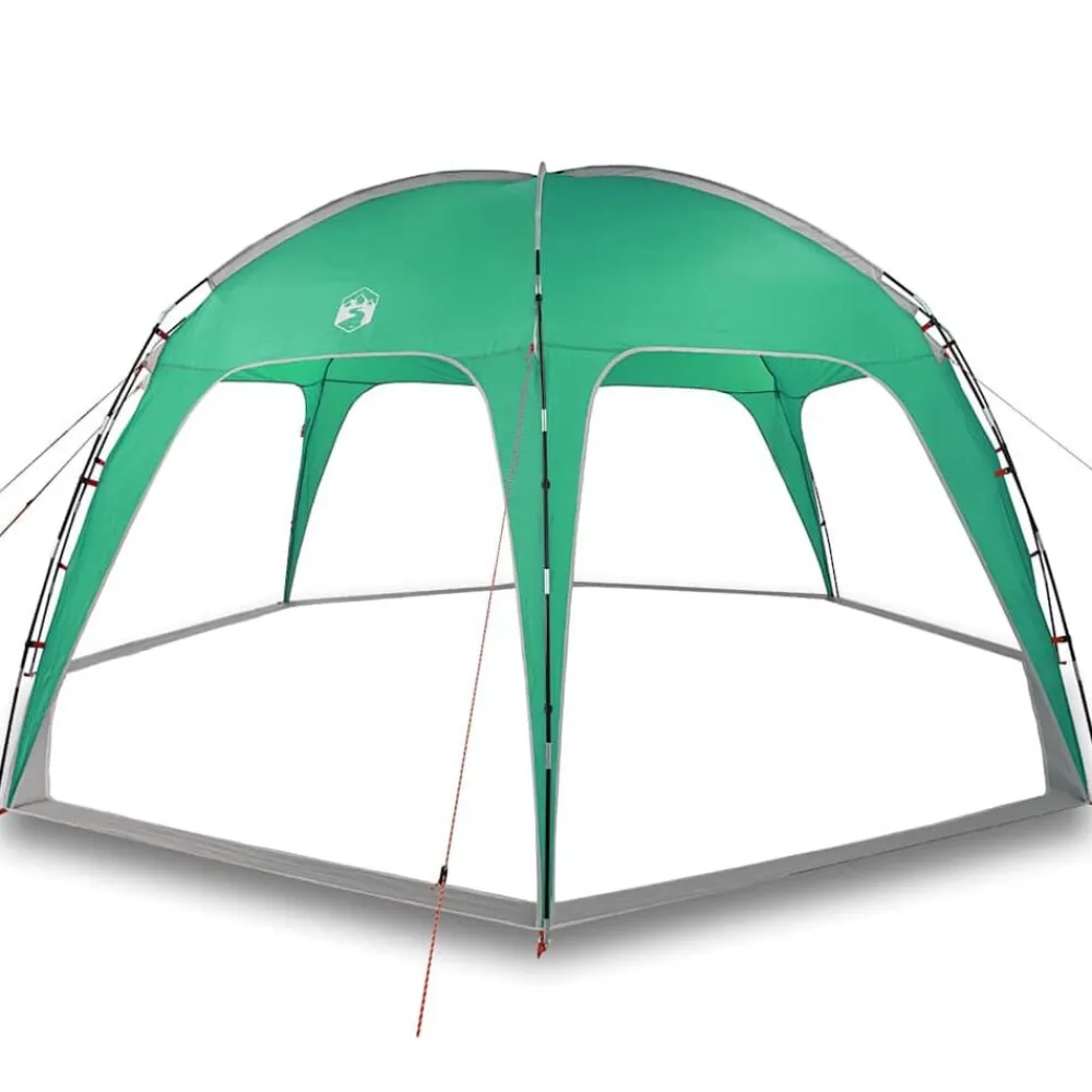 vidaXL Tienda de fiesta impermeable Verde mar