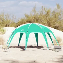 vidaXL Tienda de fiesta impermeable Verde mar
