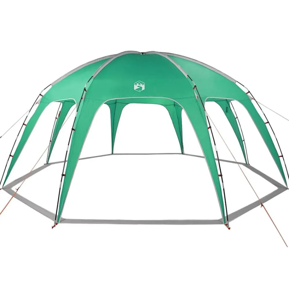 vidaXL Tienda de fiesta impermeable Verde mar