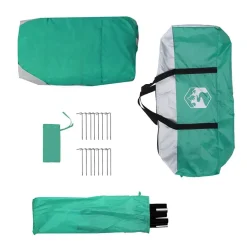 vidaXL Tienda de fiesta impermeable Verde mar