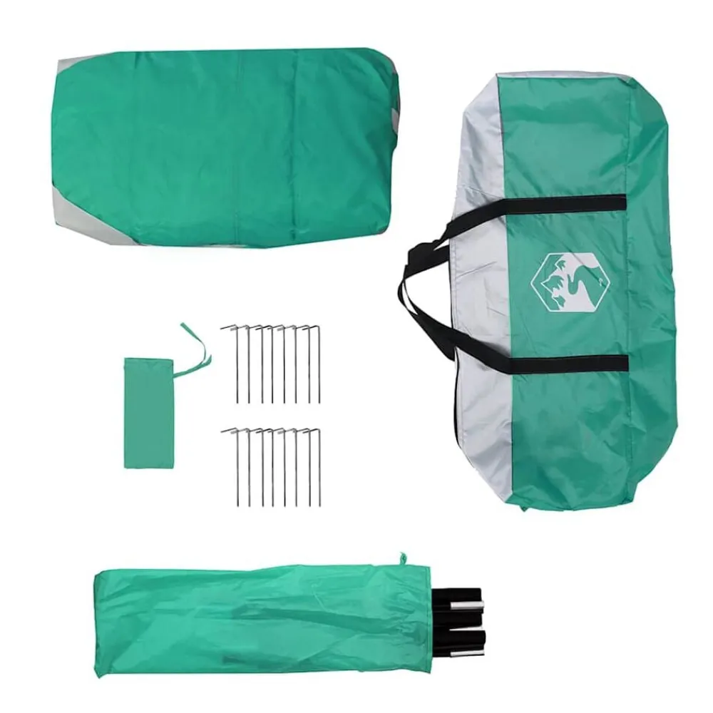 vidaXL Tienda de fiesta impermeable Verde mar