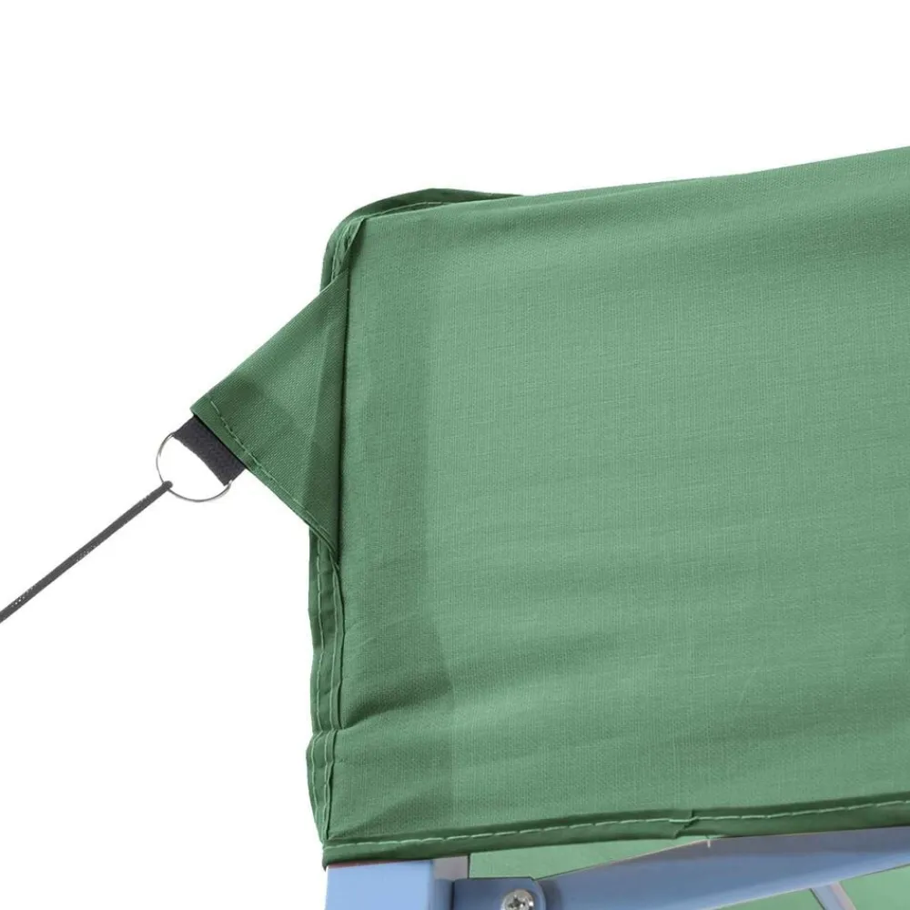 vidaXL Tienda de fiesta plegable Pop-Up con 4 paredes laterales Verde