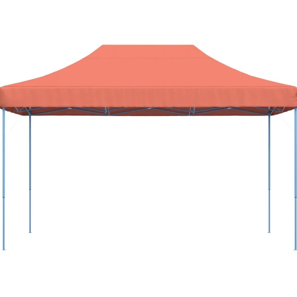 vidaXL Tienda de fiesta plegable Pop-Up 440x292x315 cm Terracota Discount