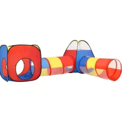 vidaXL Estructuras Para Juegos Al Aire Libre-Tienda de juego de niños con 250 bolas multicolor 190x264x90 cm