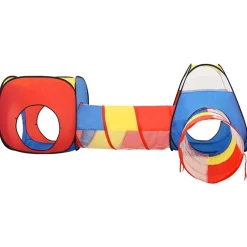 vidaXL Estructuras Para Juegos Al Aire Libre-Tienda de juego de niños con 250 bolas multicolor 190x264x90 cm