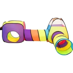 vidaXL Estructuras Para Juegos Al Aire Libre-Tienda de juego de niños con 250 bolas multicolor 190x264x90 cm