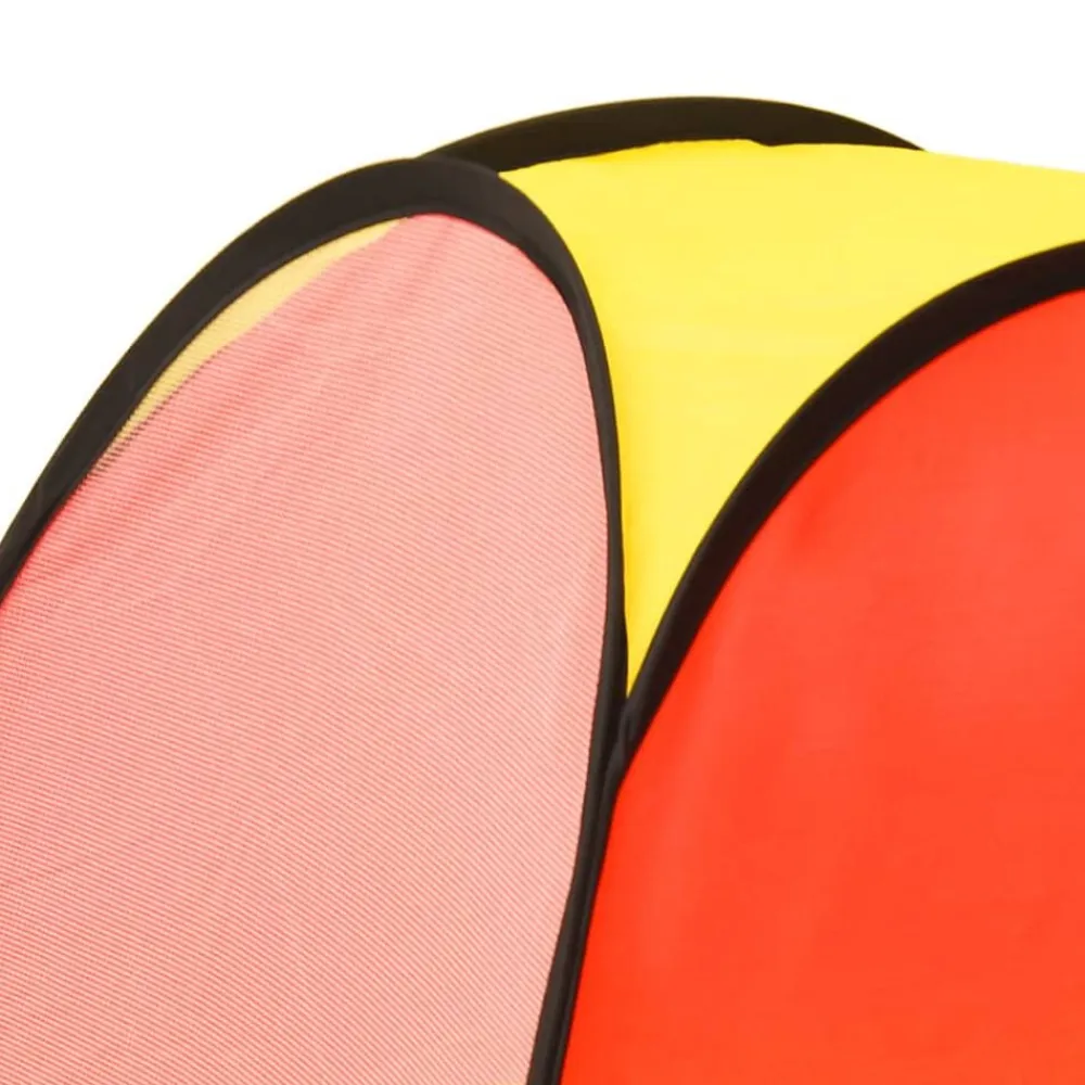 vidaXL Tienda de juegos niños con 250 bolas 255x80x100cm Multicolor Sale