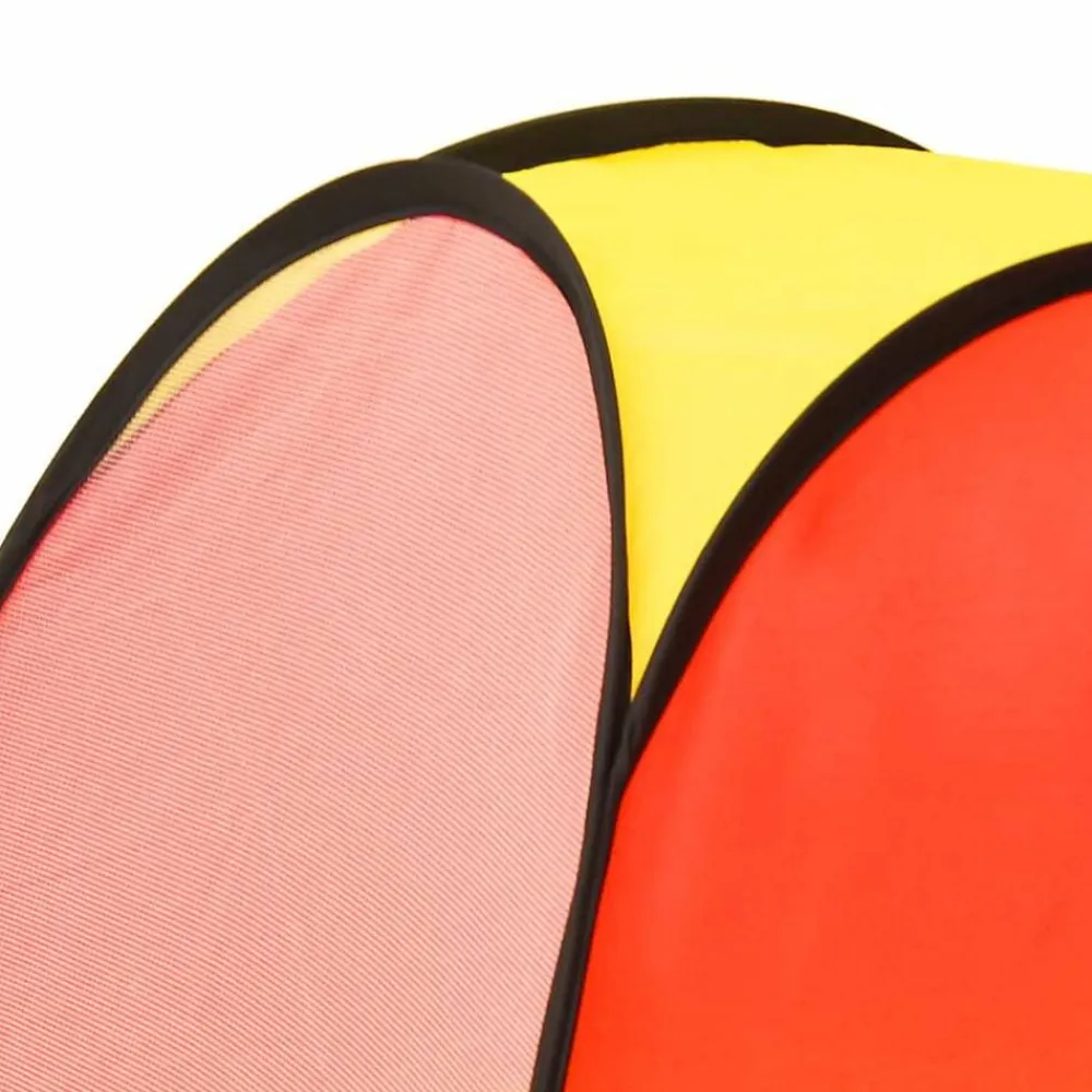 vidaXL Estructuras Para Juegos Al Aire Libre-Tienda de juegos niños con 250 bolas multicolor 255x80x100cm