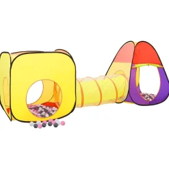 vidaXL Tienda de juegos niños con 250 bolas 55x80x100cm Multicolor 2 Hot
