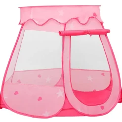 vidaXL Tienda de juegos para niños 102x102x82 cm Rosa Clearance