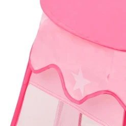 vidaXL Tienda de juegos para niños 102x102x82 cm Rosa Clearance