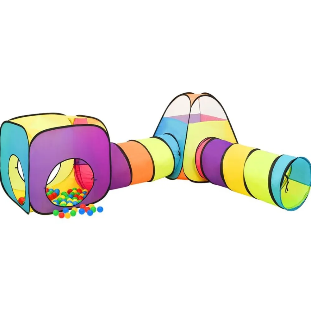 vidaXL Estructuras Para Juegos Al Aire Libre-Tienda de juegos para niños multicolor 190x264x90 cm