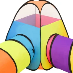 vidaXL Estructuras Para Juegos Al Aire Libre-Tienda de juegos para niños multicolor 190x264x90 cm