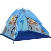 vidaXL Tienda de juegos para niños azul 120x120x90 cm New
