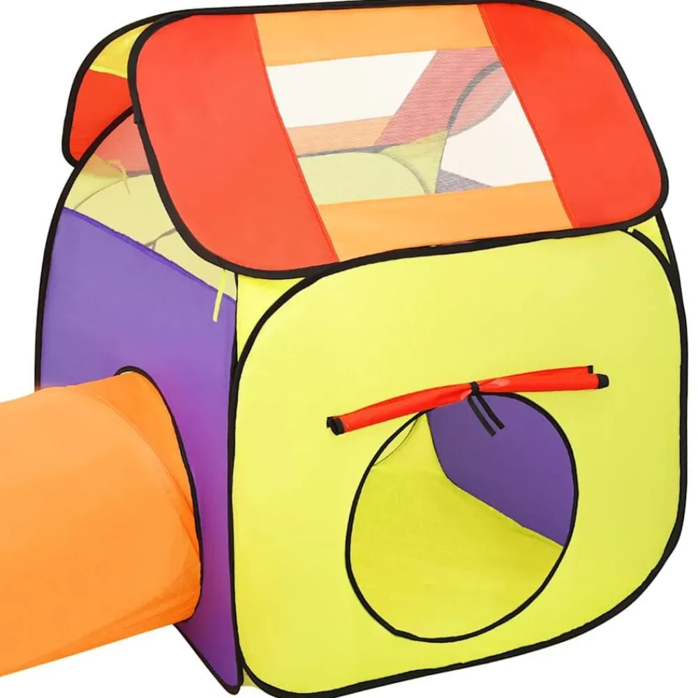vidaXL Estructuras Para Juegos Al Aire Libre-Tienda de juegos para niños multicolor 338x123x111 cm
