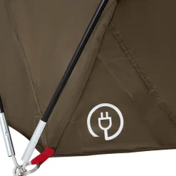 vidaXL Actividades Al Aire Libre-Tienda de pesca 4 personas impermeable