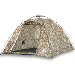 vidaXL Tienda de pesca 4 personas apertura rápida Camuflaje Clearance