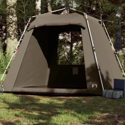vidaXL Actividades Al Aire Libre-Tienda de pesca para 4 personas apertura rápida