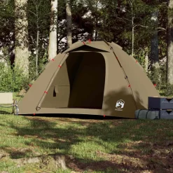 vidaXL Actividades Al Aire Libre-Tienda de pesca para 4 personas apertura rápida