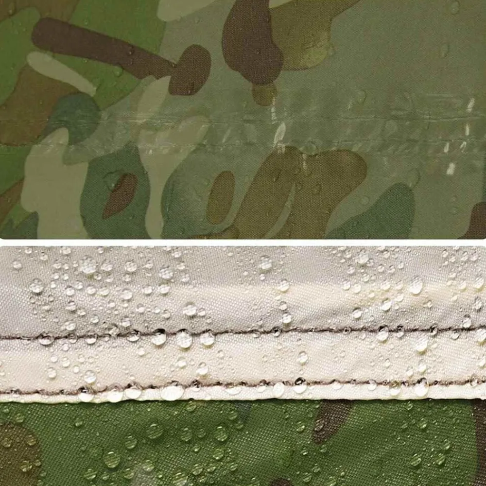 vidaXL Tienda de pesca para 3 personas impermeable Camuflaje Online