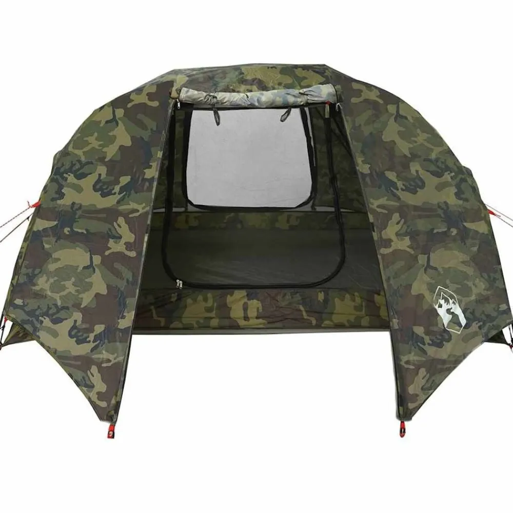 vidaXL Tienda de pesca para 3 personas impermeable Camuflaje Online