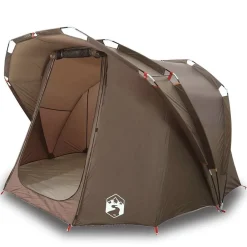 vidaXL Tienda de pesca para 4 personas impermeable marrón Marr&oacute;n Online
