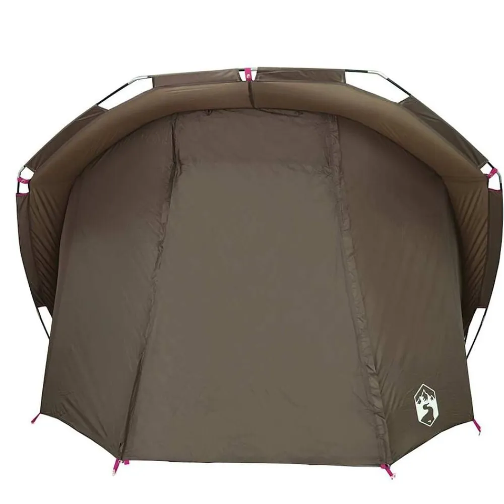 vidaXL Tienda de pesca para 4 personas impermeable marrón Marrón Online