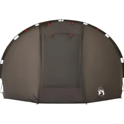 vidaXL Actividades Al Aire Libre-Tienda de pesca para 5 personas impermeable marrón