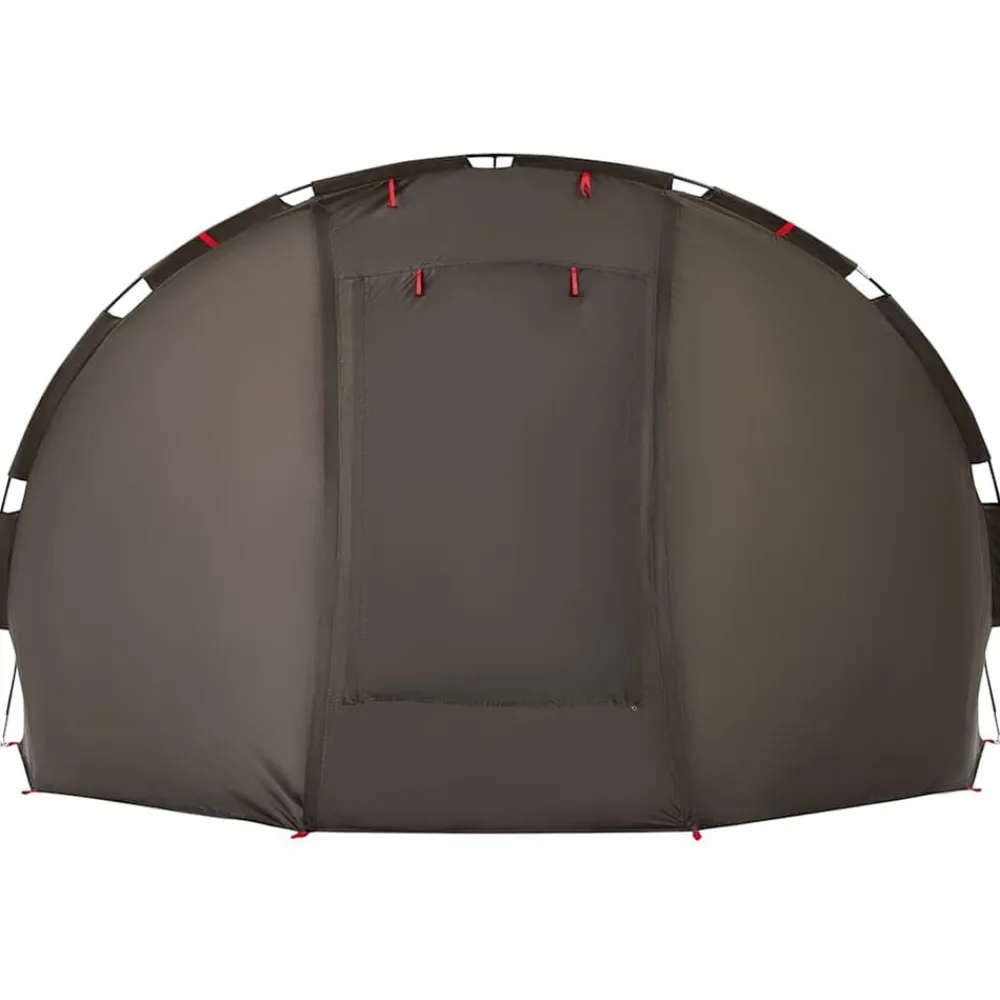 vidaXL Actividades Al Aire Libre-Tienda de pesca para 5 personas impermeable marrón
