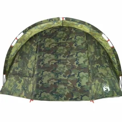 vidaXL Tienda de pesca para 2 personas impermeable Camuflaje Best