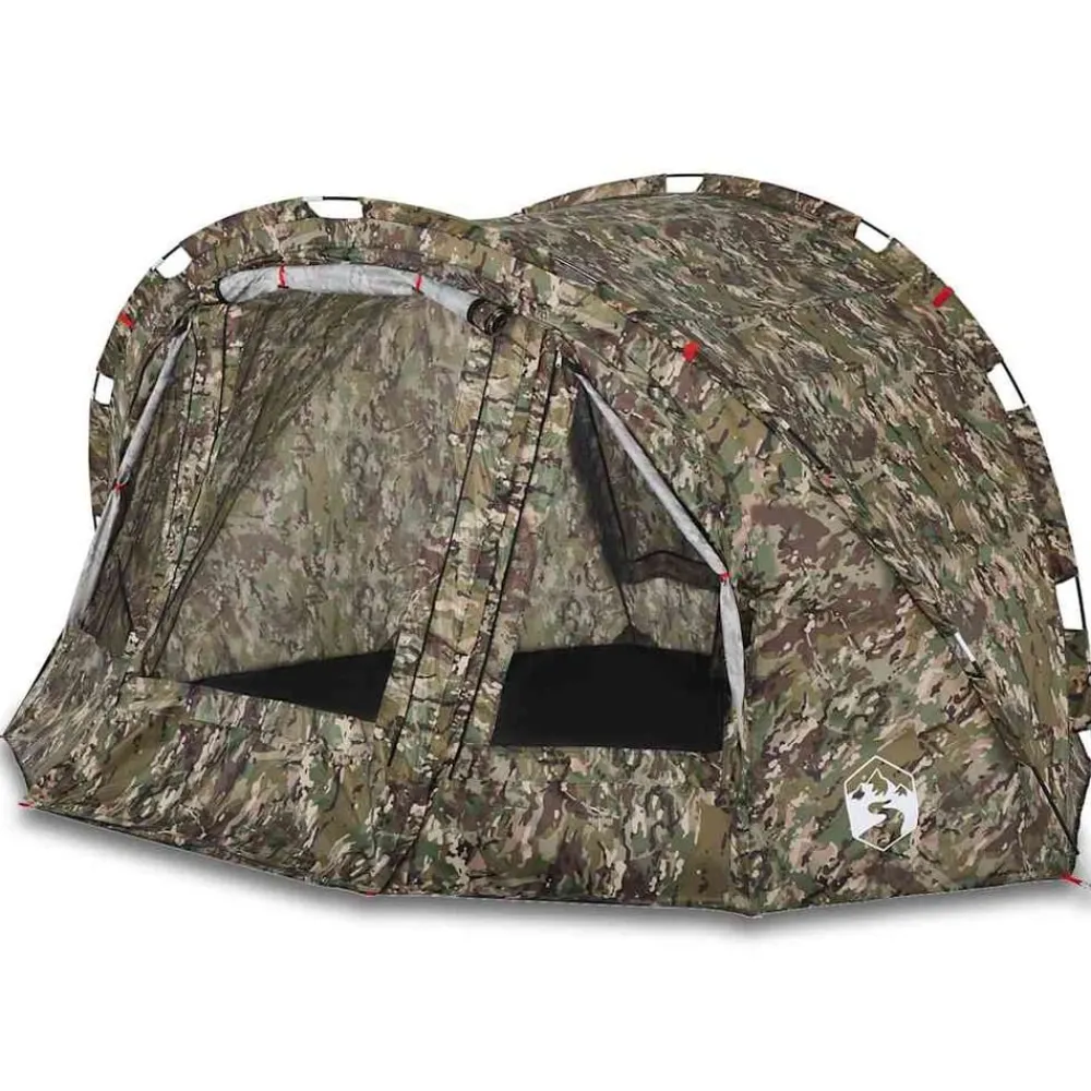 vidaXL Actividades Al Aire Libre-Tienda de pesca para 4 personas impermeable