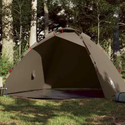 vidaXL Actividades Al Aire Libre-Tienda de pesca para 4 personas apertura rápida