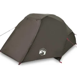 vidaXL Tienda de pesca para 3 personas impermeable marrón Marr&oacute;n