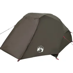 vidaXL Tienda de pesca para 3 personas impermeable marrón Marr&oacute;n