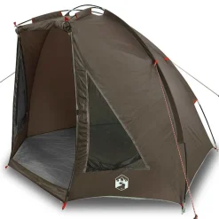 vidaXL Tienda de pesca para impermeable marrón Marr&oacute;n Outlet