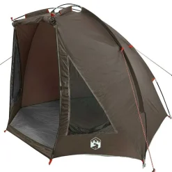 vidaXL Tienda de pesca para impermeable marrón Marr&oacute;n Outlet