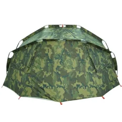 vidaXL Tienda de pesca para 5 personas impermeable Camuflaje Best
