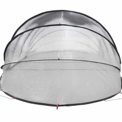 vidaXL Tienda de piscina tipo cúpula 538 x 440 x 204 cm Transparente Online