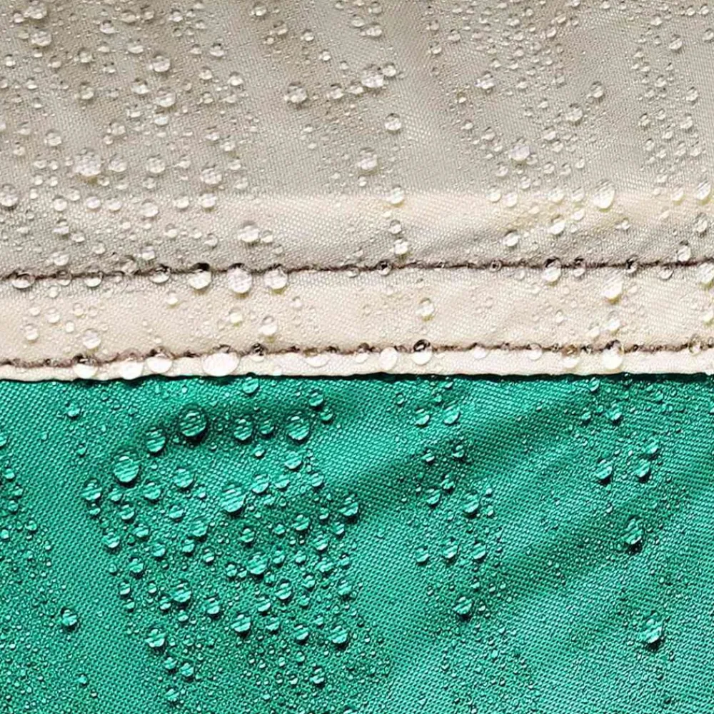 vidaXL Tienda de playa 2 personas impermeable apertura rápida Verde Online