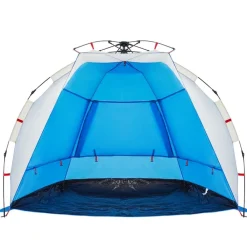 vidaXL Tienda de playa 2 personas impermeable apertura rápida azul Azul celeste Clearance