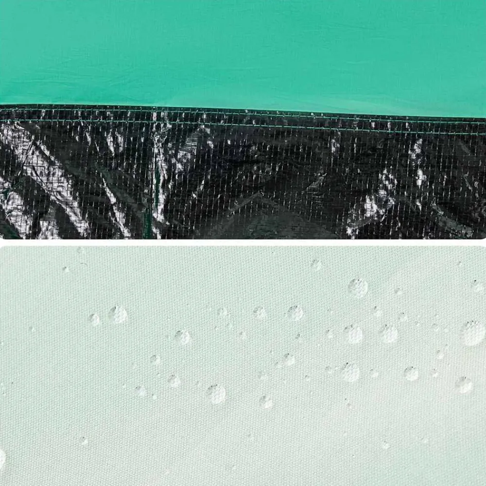vidaXL Tienda de playa 2 personas impermeable apertura rápida verde Verde mar Online