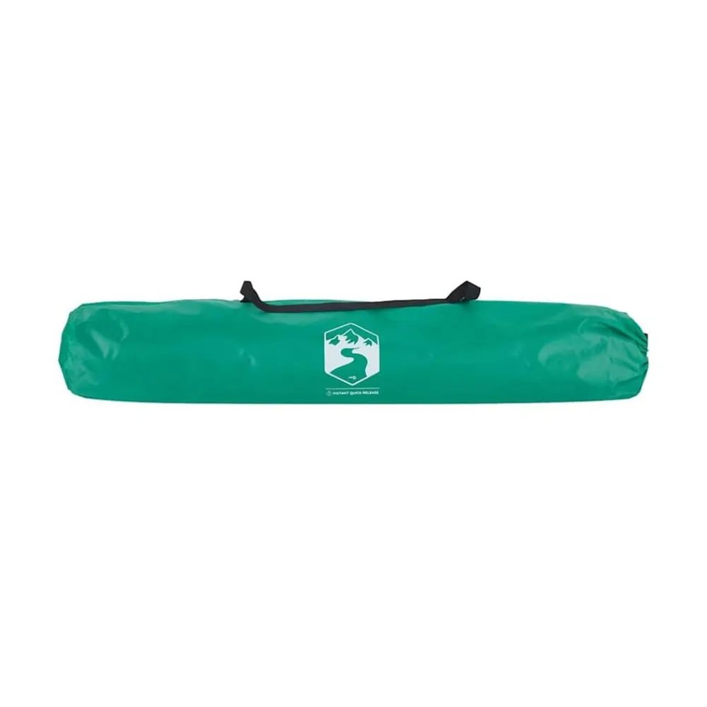 vidaXL Tienda de playa 2 personas impermeable apertura rápida Verde New