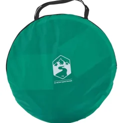 vidaXL Actividades Al Aire Libre-Tienda de playa 2 personas impermeable apertura rápida verde