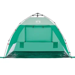 vidaXL Tienda de playa 2 personas impermeable apertura rápida verde Verde mar Hot
