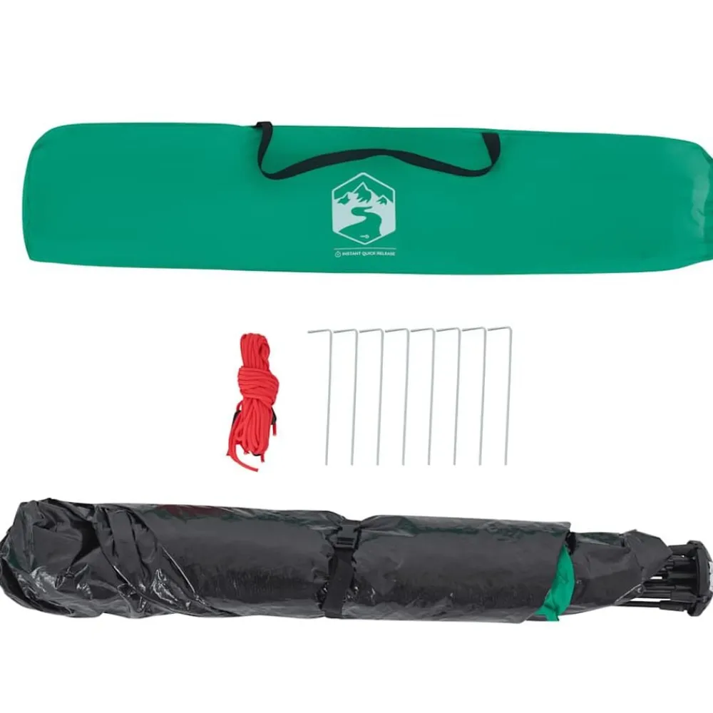 vidaXL Tienda de playa 2 personas impermeable apertura rápida verde Verde mar Hot