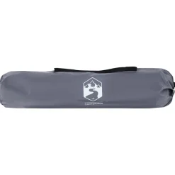 vidaXL Tienda de playa 3 personas impermeable apertura rápida Gris Outlet