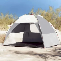 vidaXL Actividades Al Aire Libre-Tienda de playa 2 personas impermeable apertura rápida