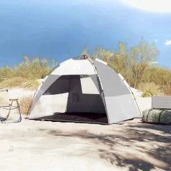 vidaXL Actividades Al Aire Libre-Tienda de playa 2 personas impermeable apertura rápida