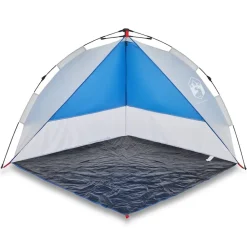 vidaXL Tienda de playa impermeable apertura rápida Azul celeste Best