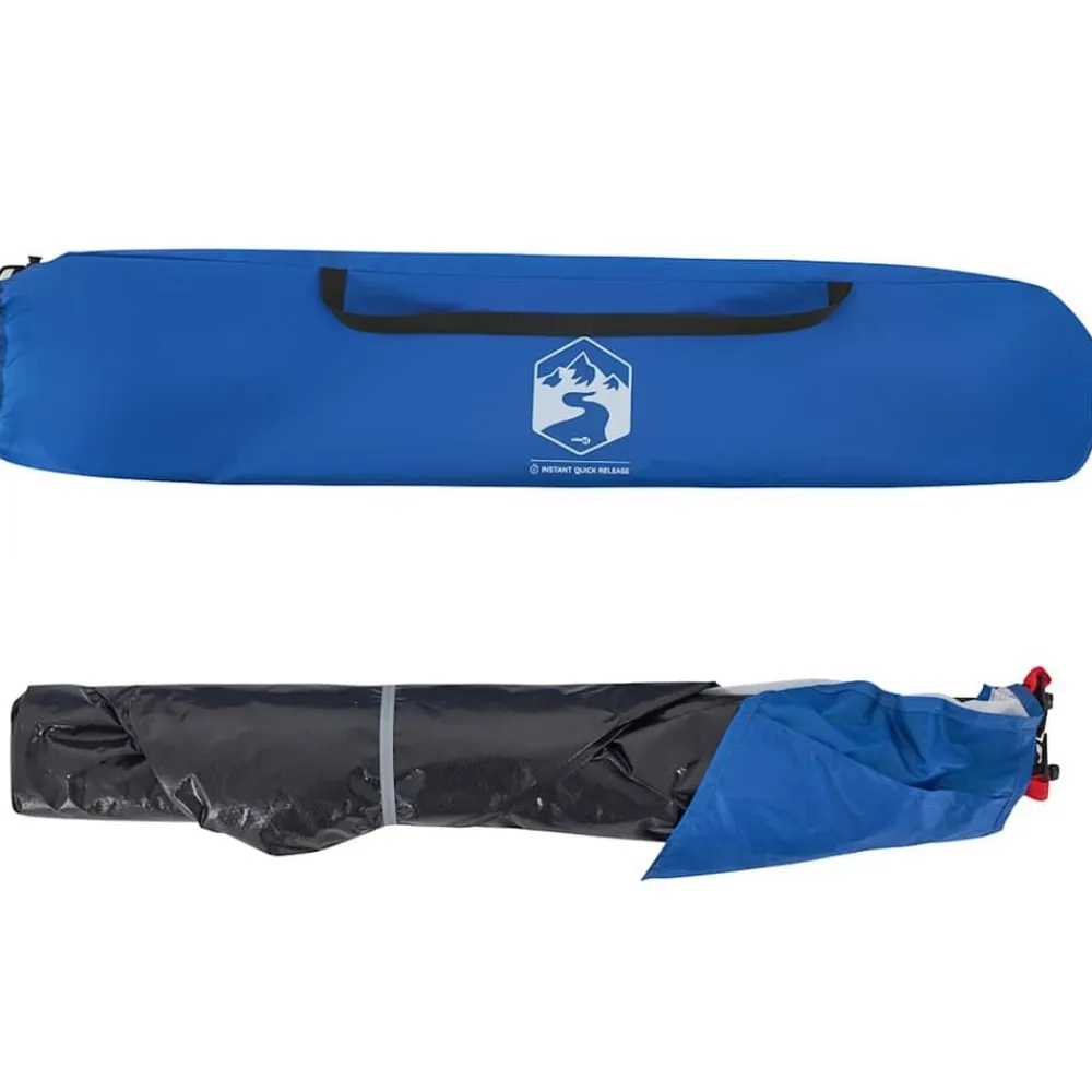 vidaXL Tienda de playa impermeable apertura rápida Azul celeste Best